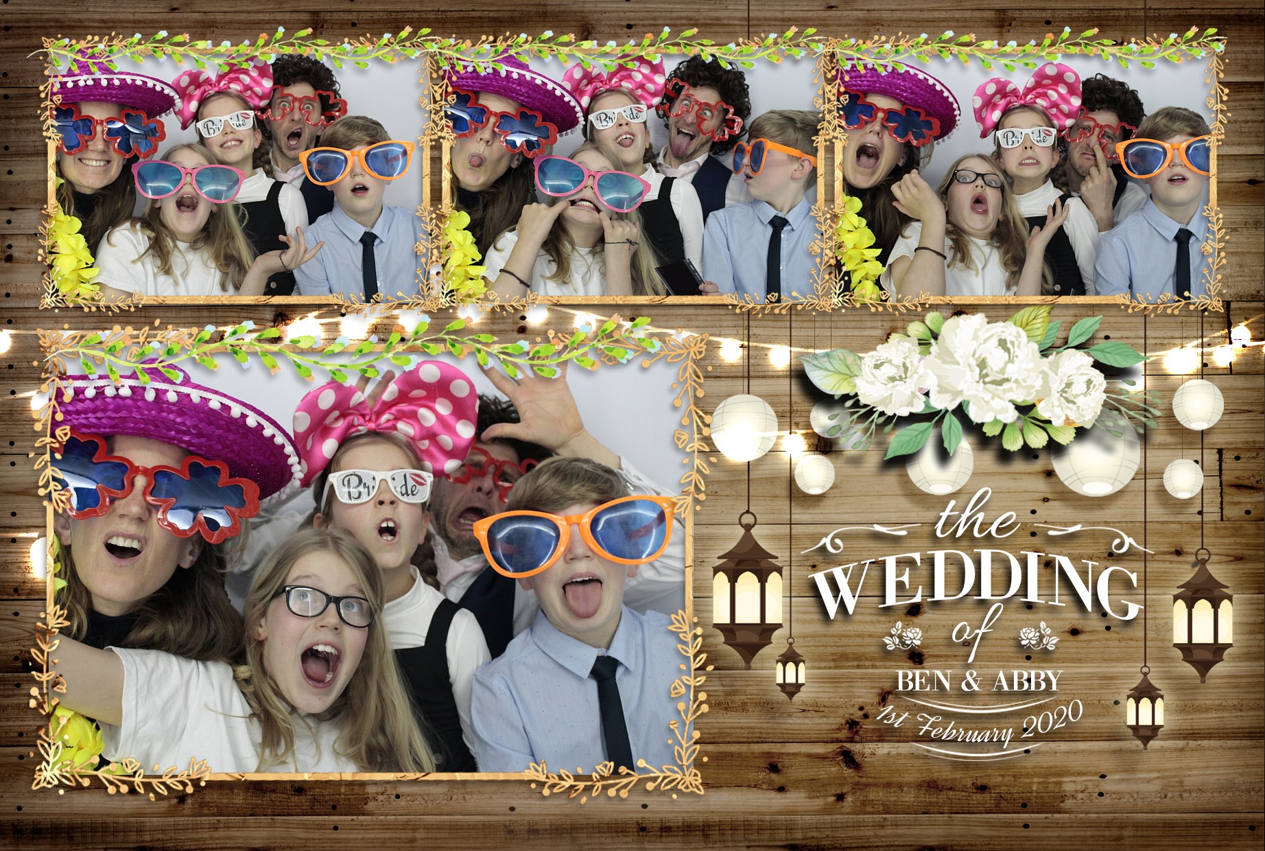Ben & Abby’s Wedding  | View more photos from the event at gallery.myphotoboothexperience.co.uk/u/MyPhotoBoothExperienceLtd/Ben-Abby’s-Wedding
